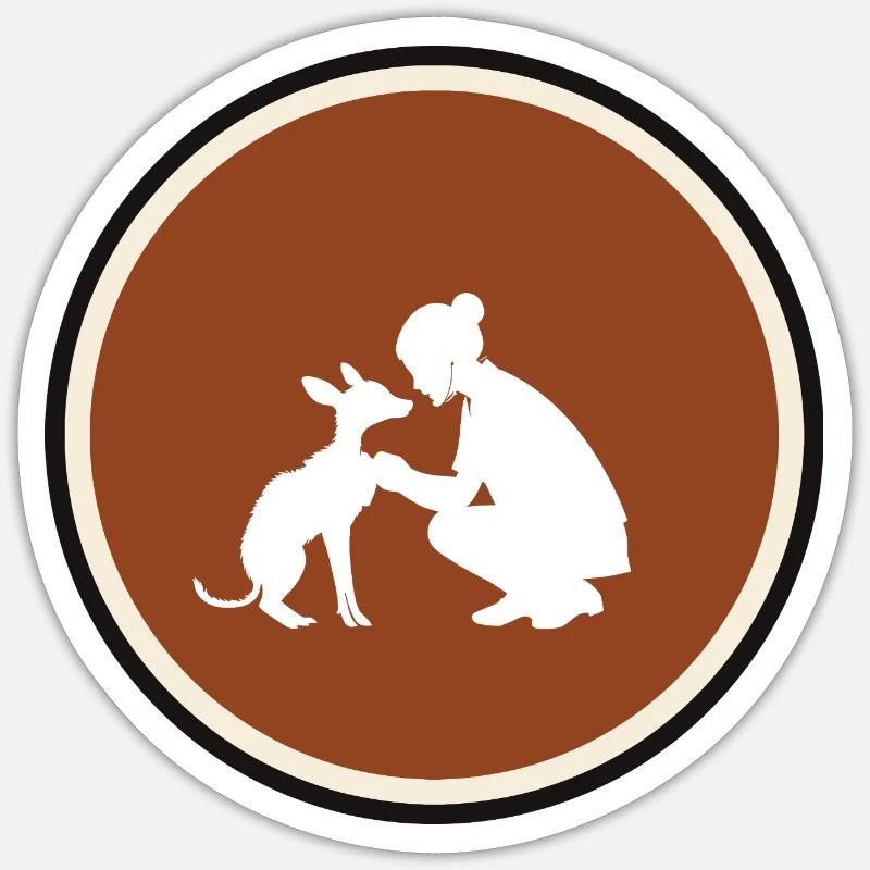 Sticker Größe S (10 x 10 cm) - 