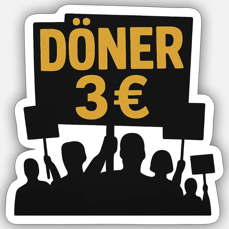 Sticker Größe S (10 x 10 cm) - 