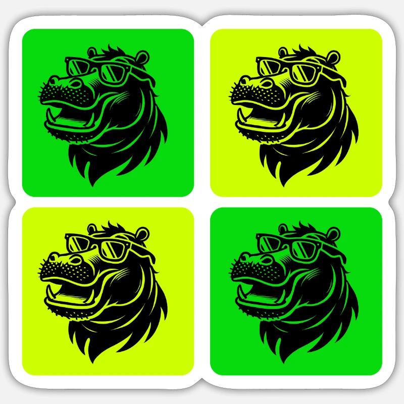 Sticker taille S (10 x 10 cm) - 