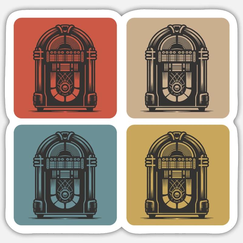 Sticker Größe S (10 x 10 cm) - 