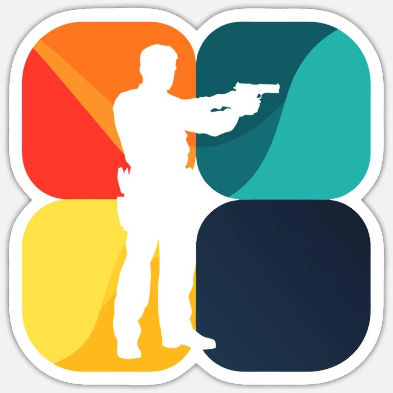 Sticker size S (10 x 10 cm) - 