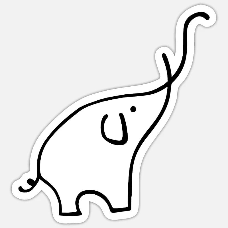 Sticker Größe S (10 x 10 cm) - 