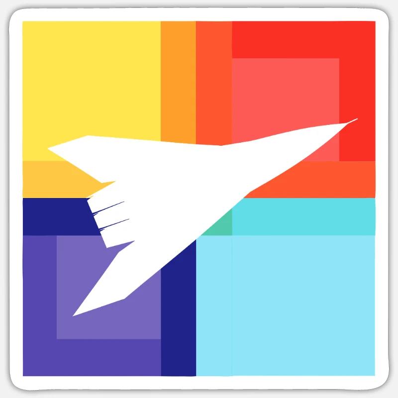 Aviation Aircraft Sticker size S (10 x 10 cm)