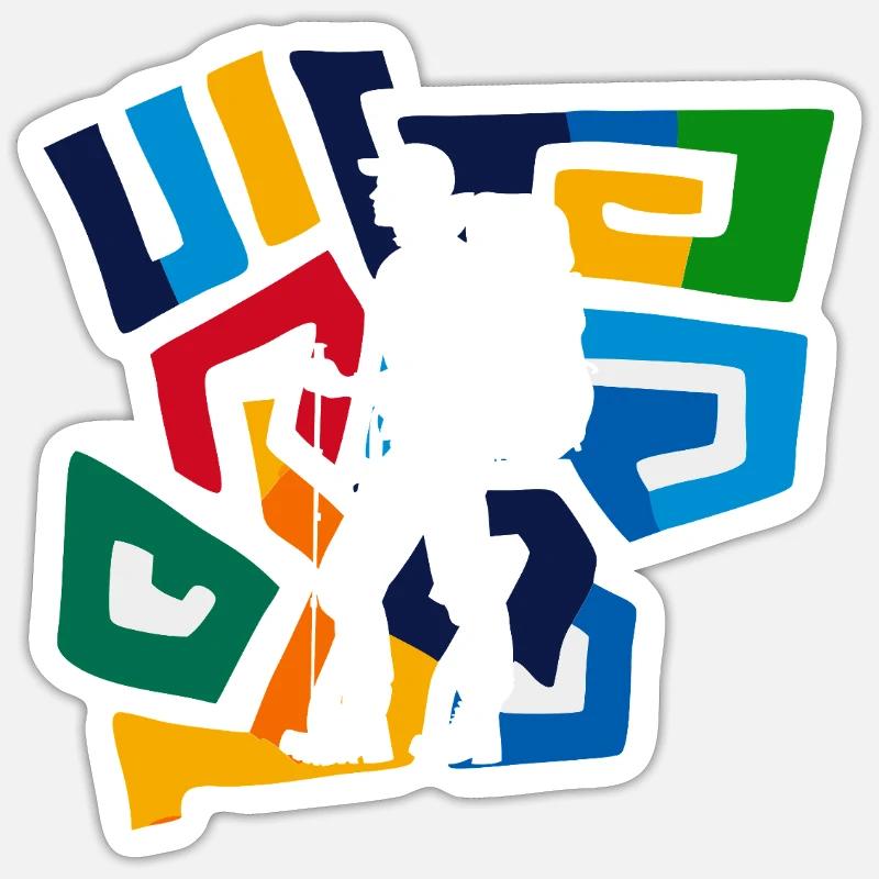 Sticker taille S (10 x 10 cm) -