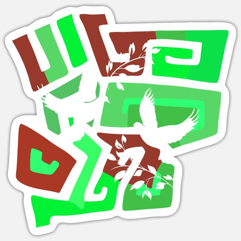 Sticker taille S (10 x 10 cm) -