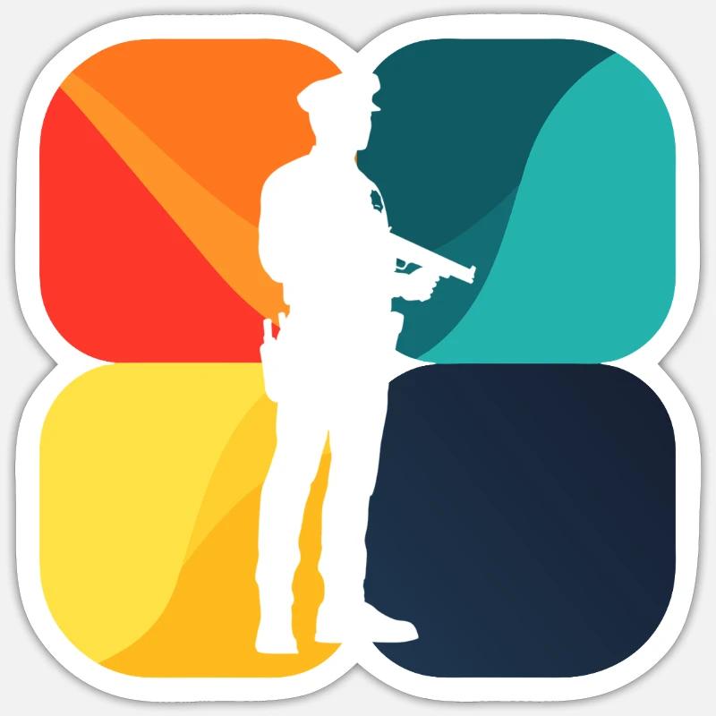 Sticker size S (10 x 10 cm) - 