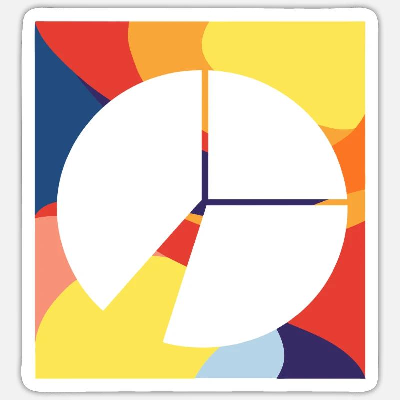 Data Analysis Survey Statistics Sticker size S (10 x 10 cm)