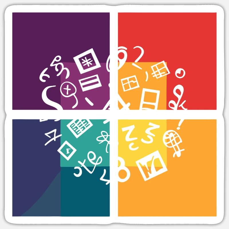 Sticker size S (10 x 10 cm) - 