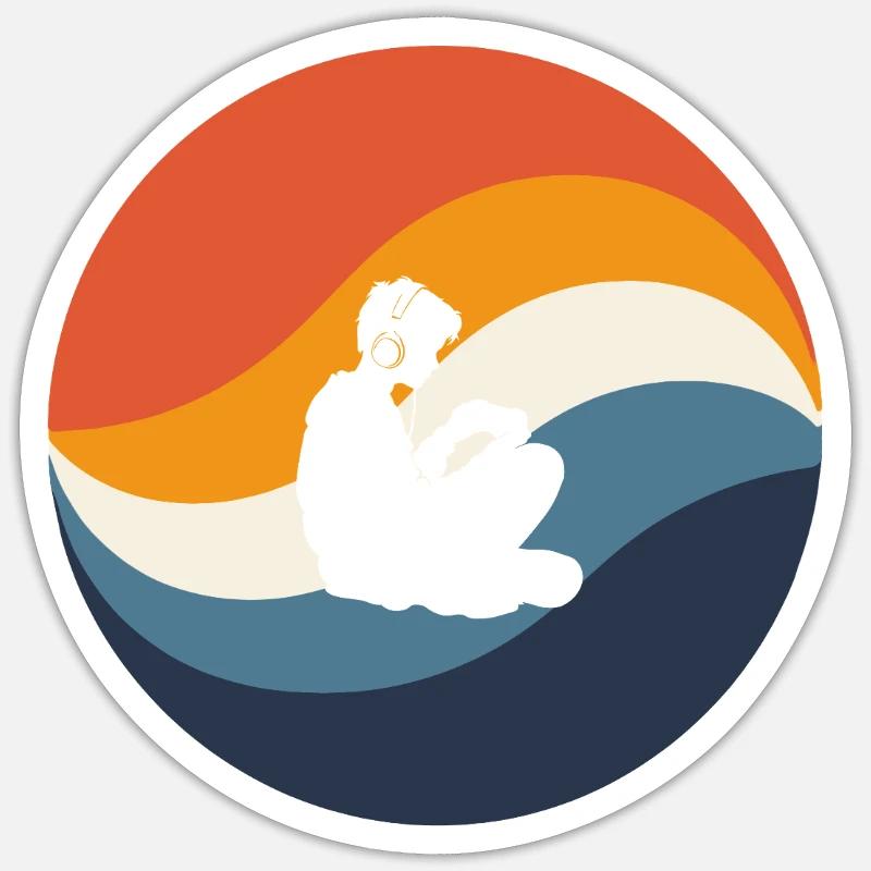 Sticker Größe S (10 x 10 cm) - 