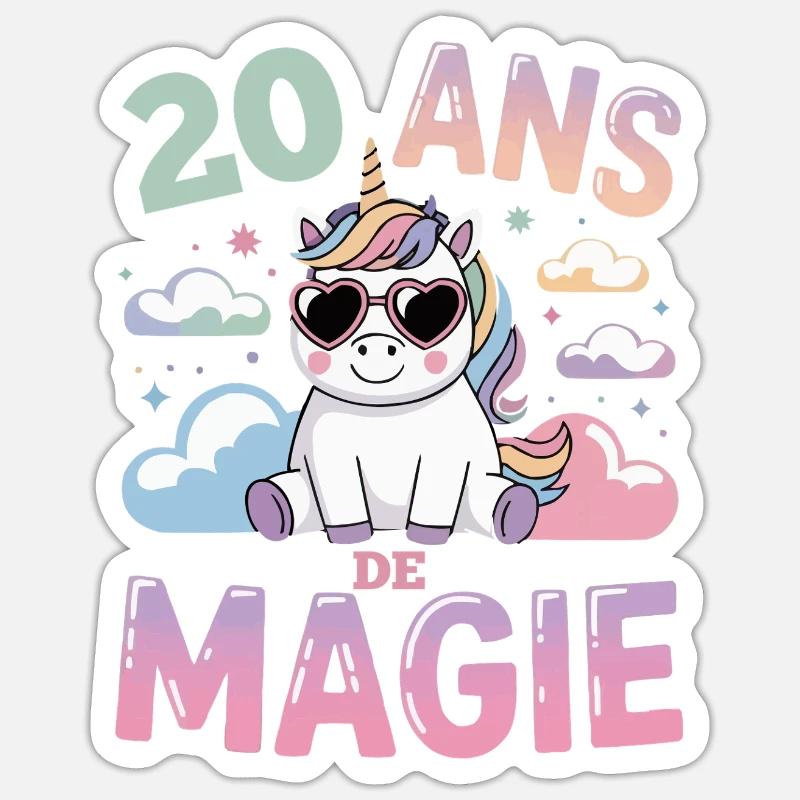 Sticker taille S (10 x 10 cm) - 