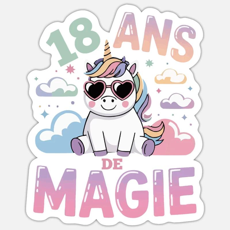 Sticker taille S (10 x 10 cm) - 