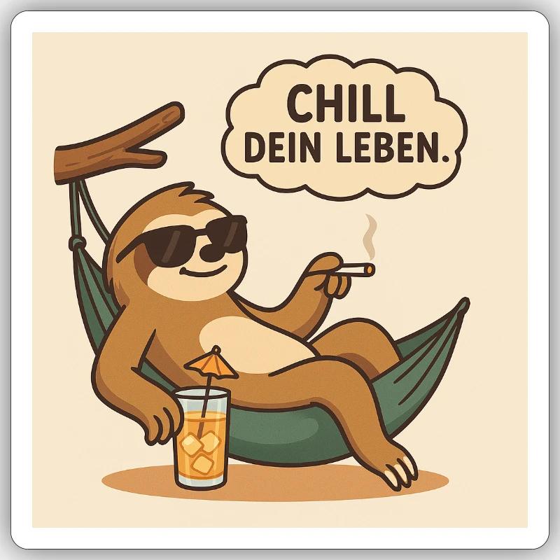 Sticker Größe S (10 x 10 cm) - 