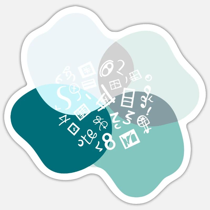 math math problem Sticker size S (10 x 10 cm)