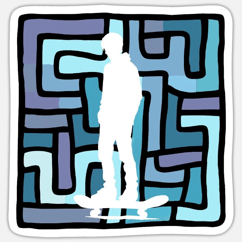 Sticker Größe S (10 x 10 cm) - 