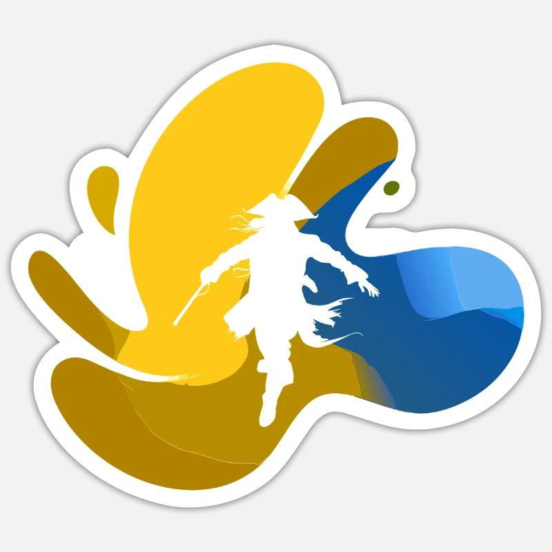 Sticker taille S (10 x 10 cm) - 