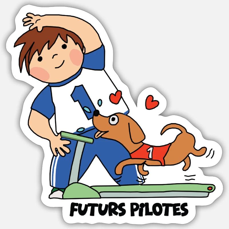 Sticker taille S (10 x 10 cm) - 