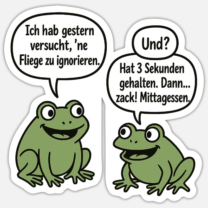 Sticker Größe S (10 x 10 cm) - 