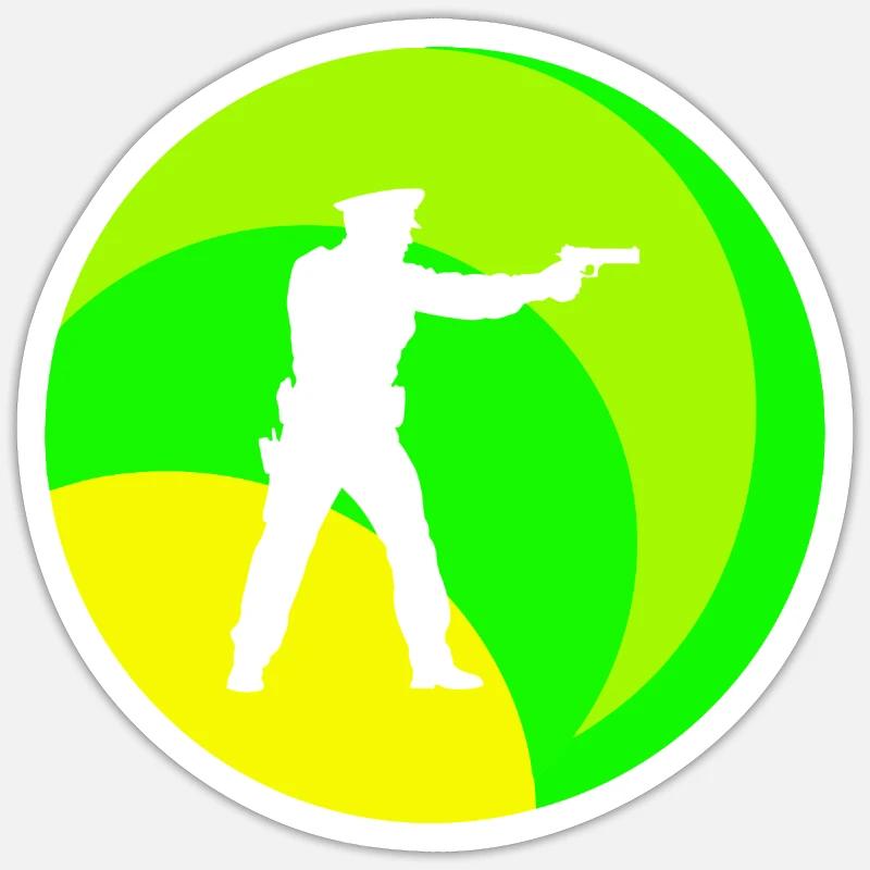 Sticker size S (10 x 10 cm) - 