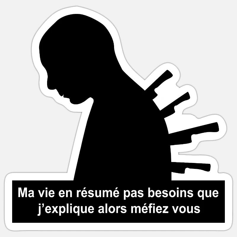 Sticker taille S (10 x 10 cm) - 