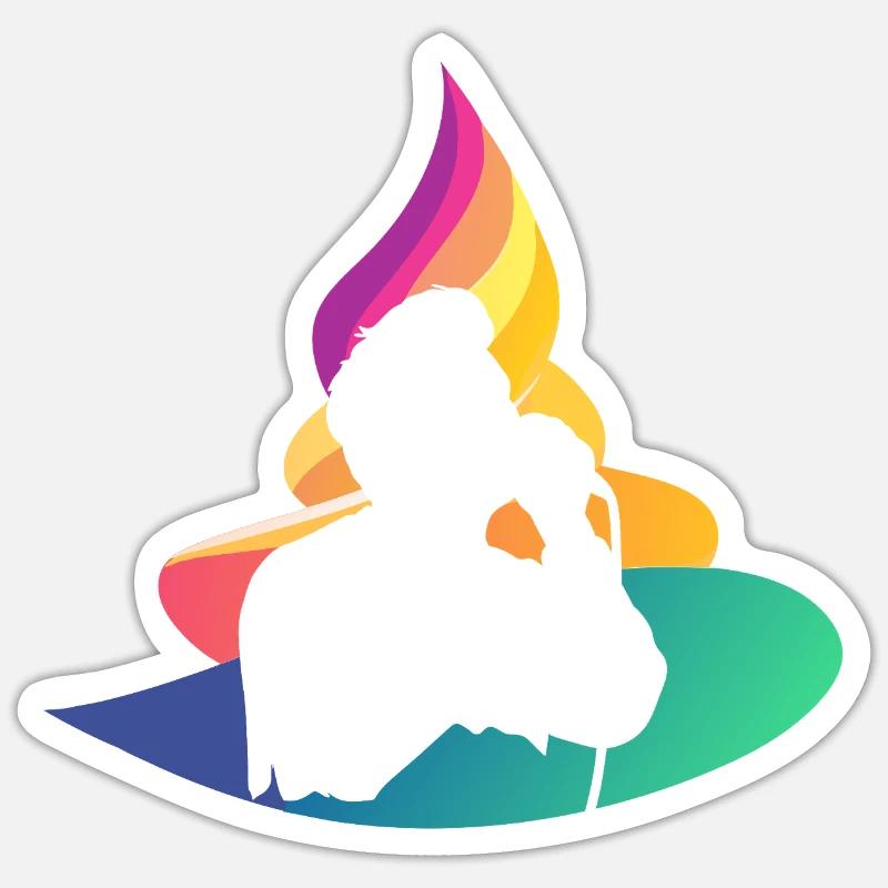 Sticker size S (10 x 10 cm) -