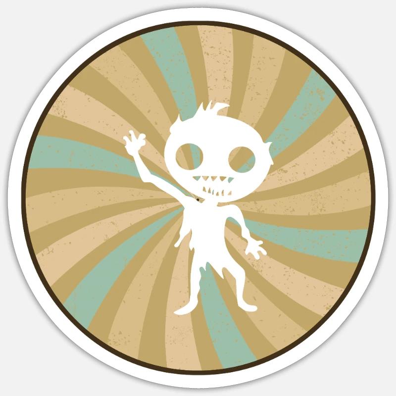 Sticker Größe S (10 x 10 cm) - 