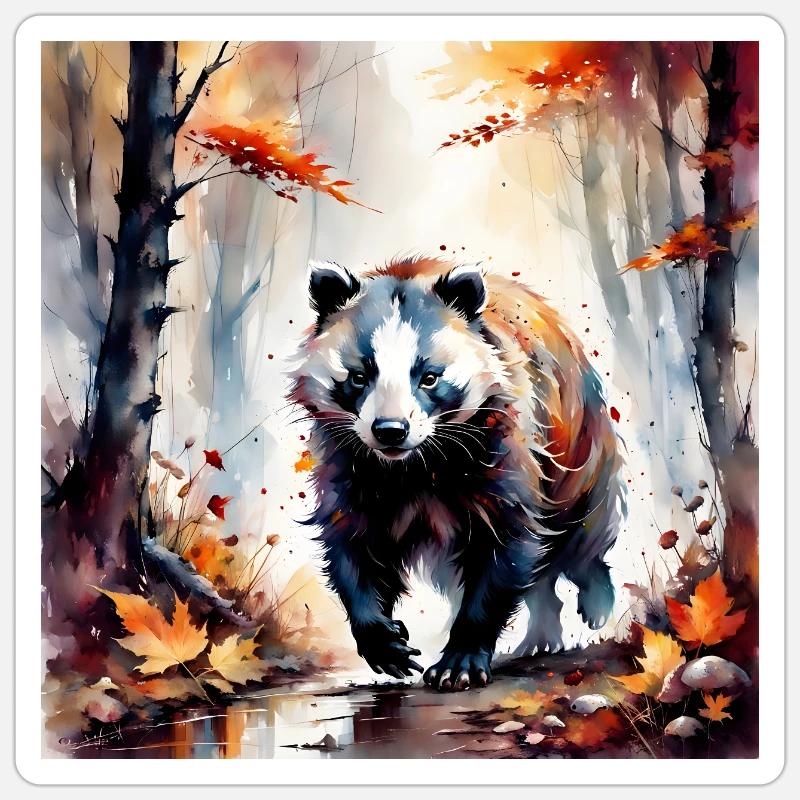 Sticker Größe S (10 x 10 cm) - 
