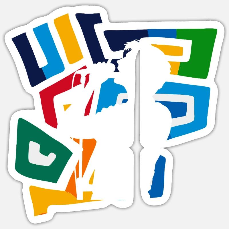 Sticker size S (10 x 10 cm) -