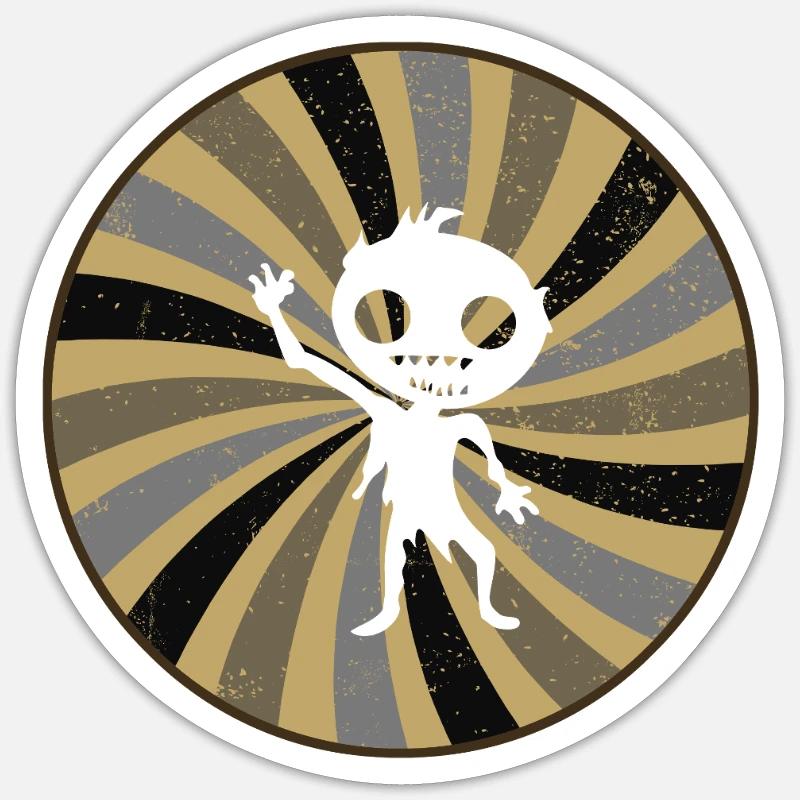 Sticker Größe S (10 x 10 cm) - 