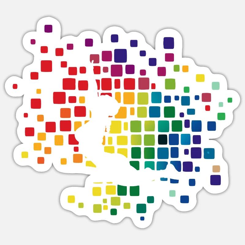 Sticker taille S (10 x 10 cm) - 