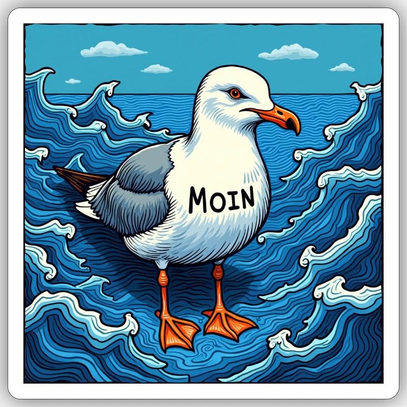 Sticker Größe S (10 x 10 cm) - 