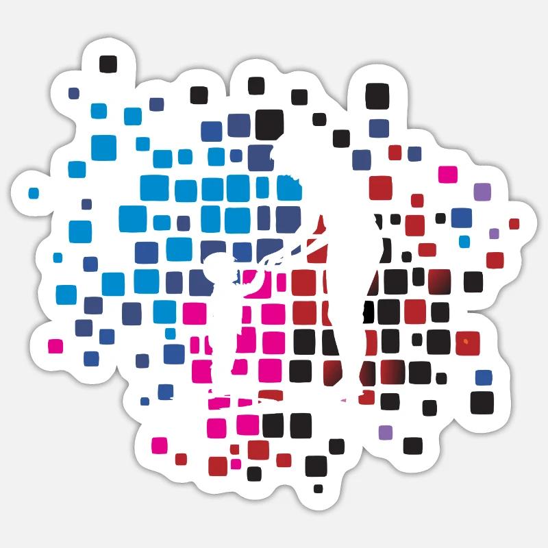 Sticker taille S (10 x 10 cm) - 