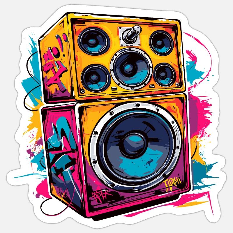 Sticker taille S (10 x 10 cm) - 