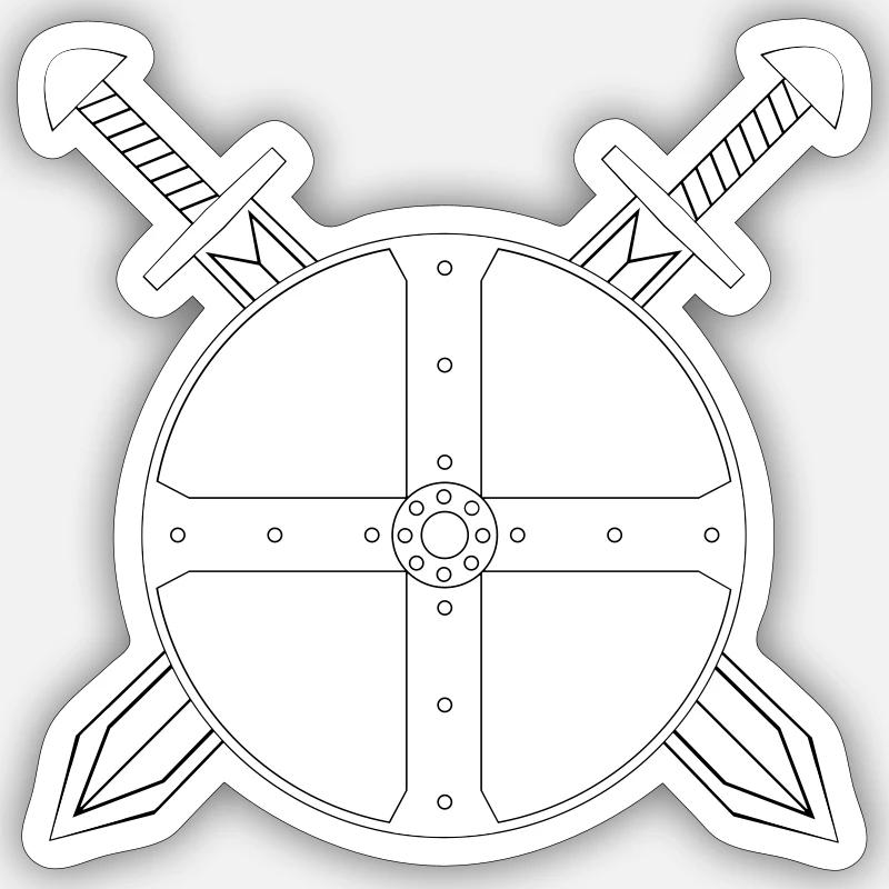 Viking Sticker size S (10 x 10 cm)