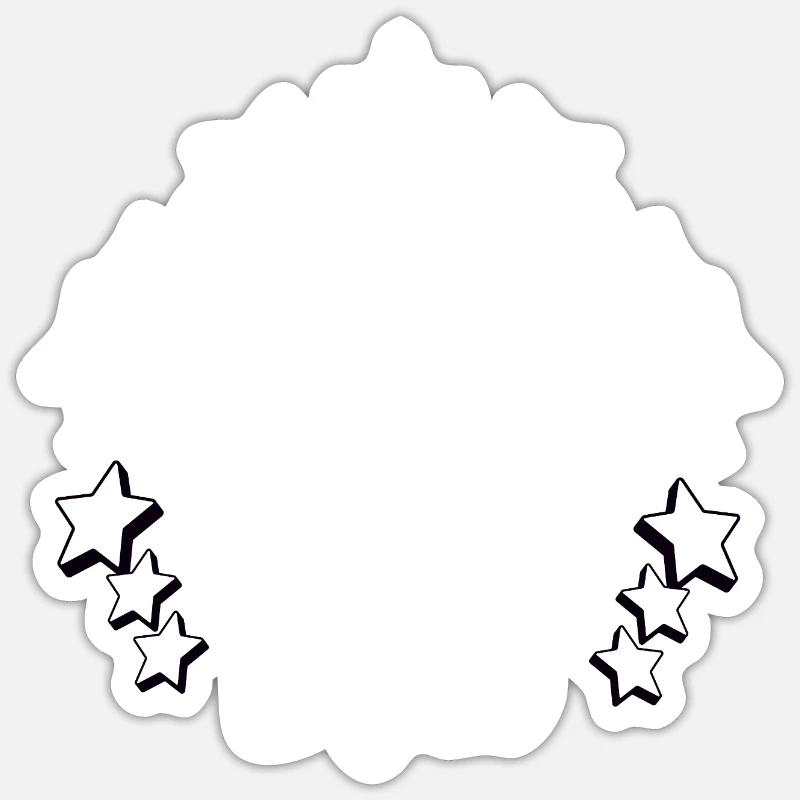 Sticker taille S (10 x 10 cm) - 