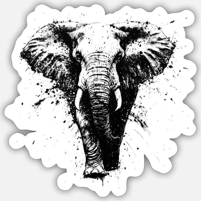 Sticker Größe S (10 x 10 cm) - 