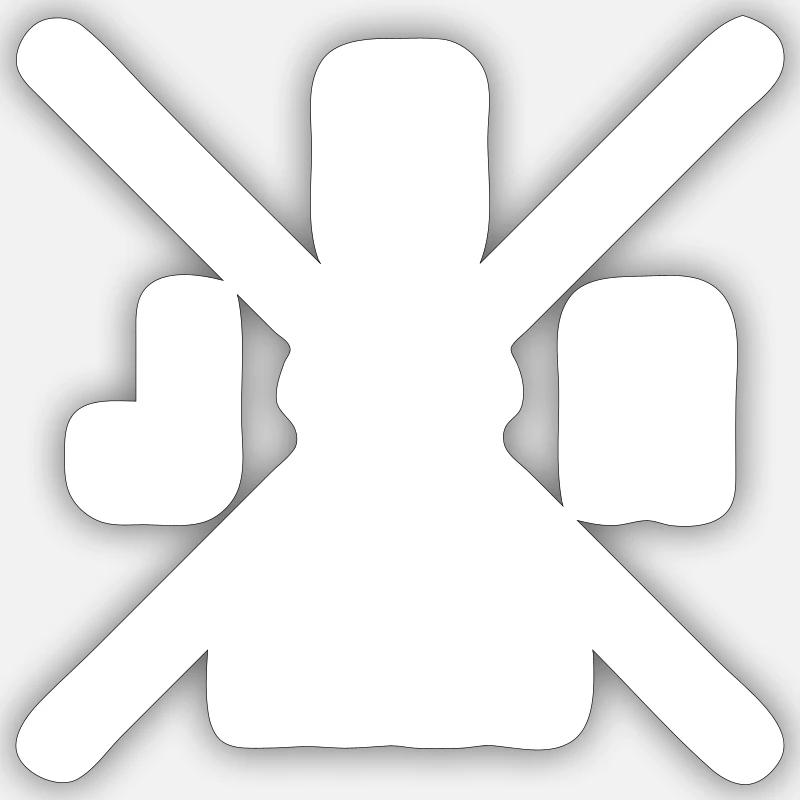 Sticker Größe S (10 x 10 cm) - 