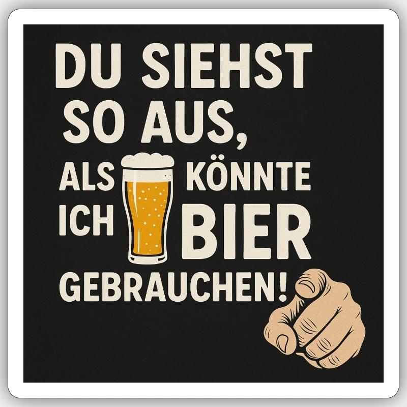 Sticker Größe S (10 x 10 cm) - 