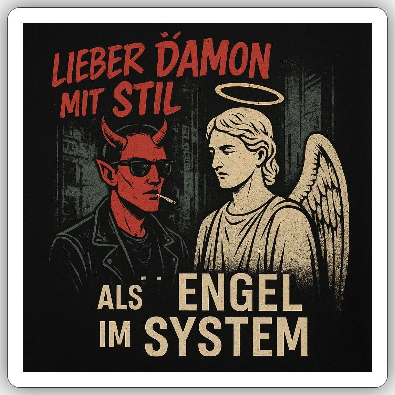 Sticker Größe S (10 x 10 cm) - 