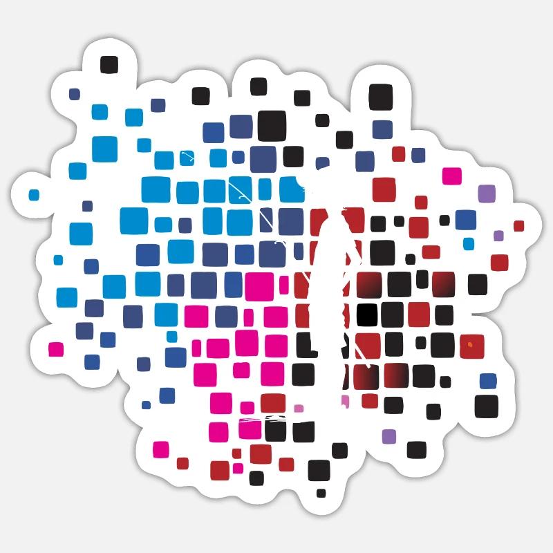 Sticker Größe S (10 x 10 cm) - 