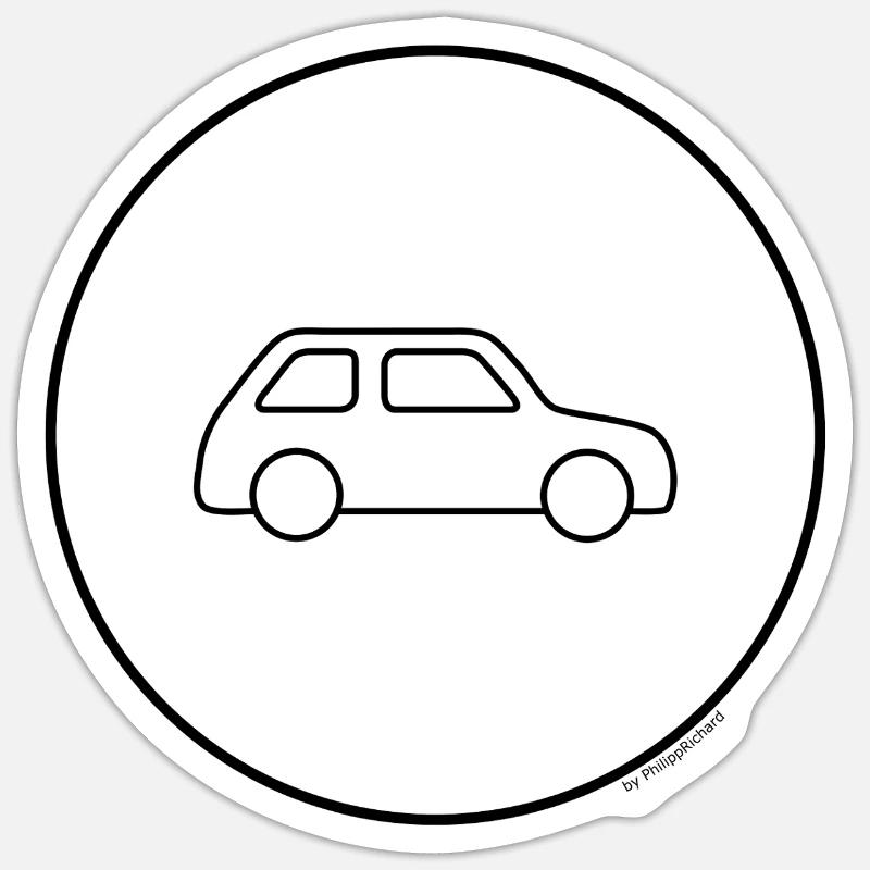 Sticker Größe S (10 x 10 cm) - 