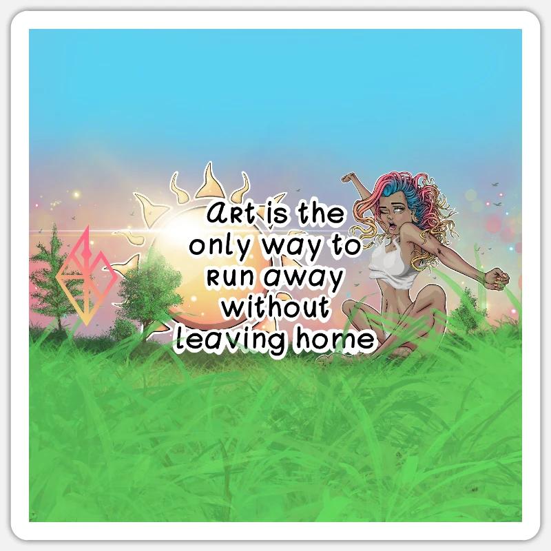 Sticker size S (10 x 10 cm) - 