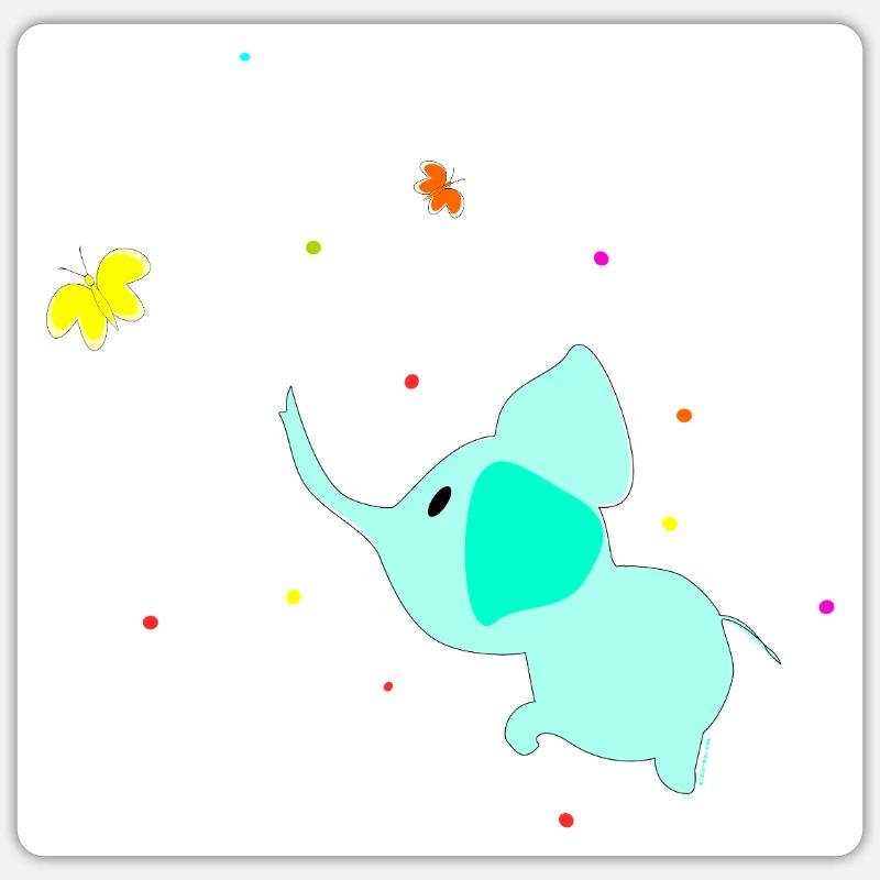 Sticker taille S (10 x 10 cm) - 