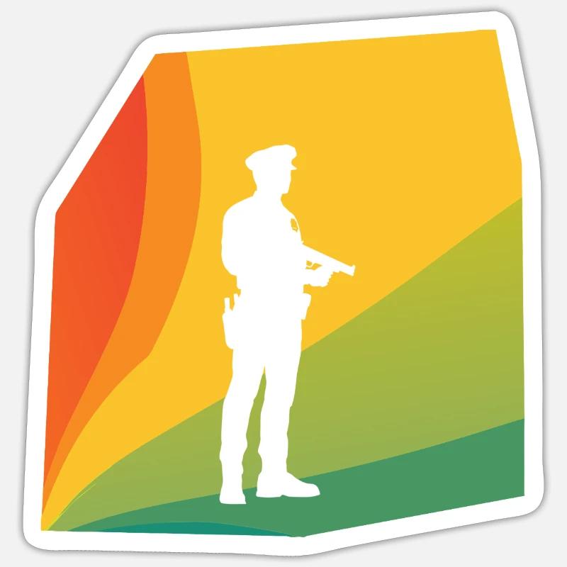 Sticker Größe S (10 x 10 cm) - 
