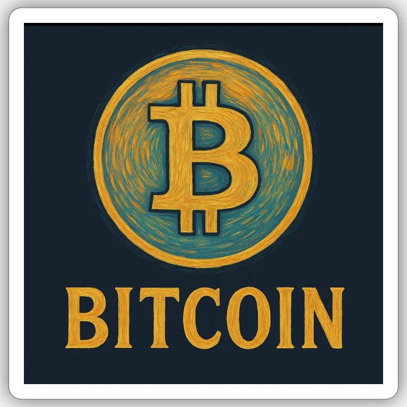 Bitcoin fixes this Sticker Größe S (10 x 10 cm)