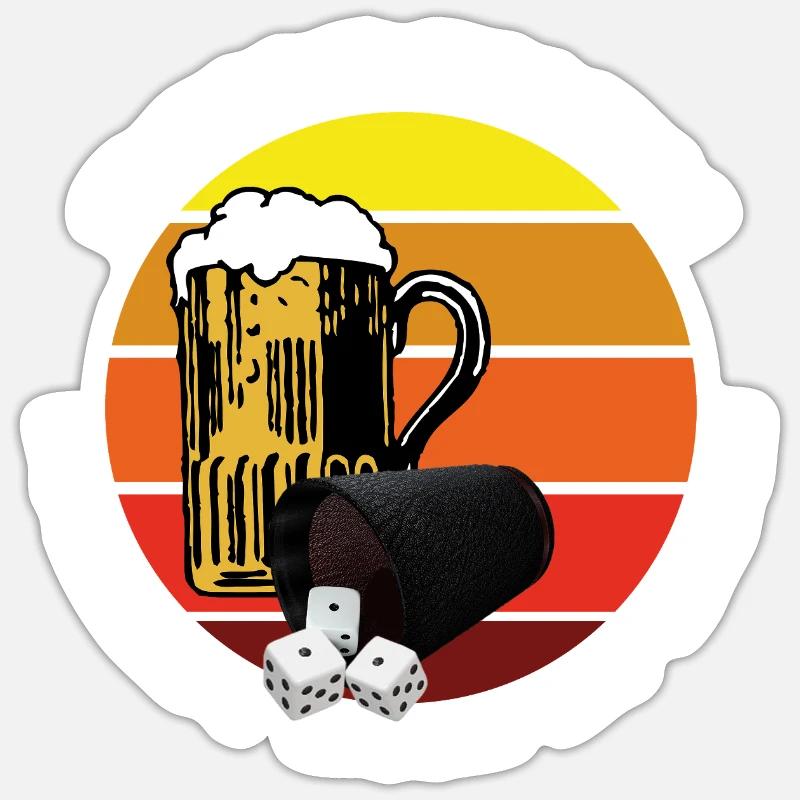 Sticker Größe S (10 x 10 cm) - 