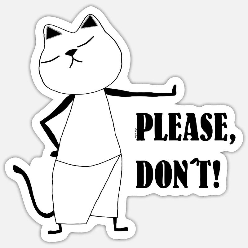 Sticker size S (10 x 10 cm) - 