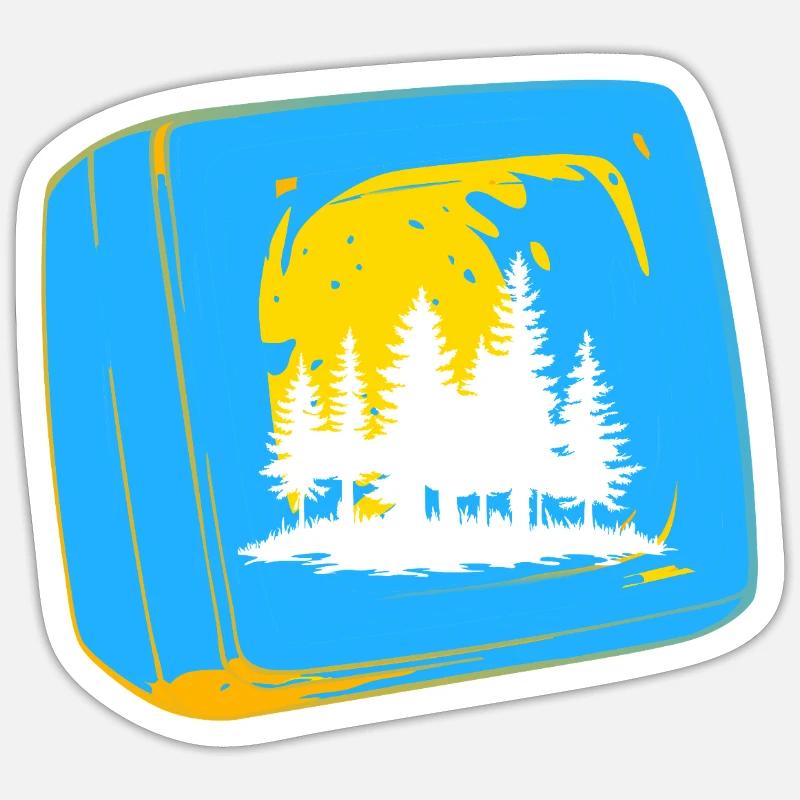 Sticker taille S (10 x 10 cm) - 