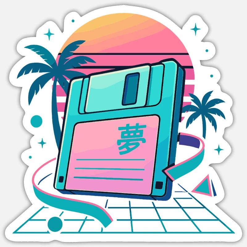 Sticker Größe S (10 x 10 cm) - 