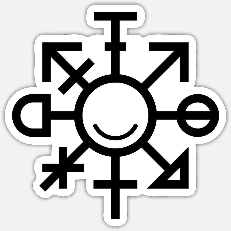 Sticker Größe S (10 x 10 cm) - 