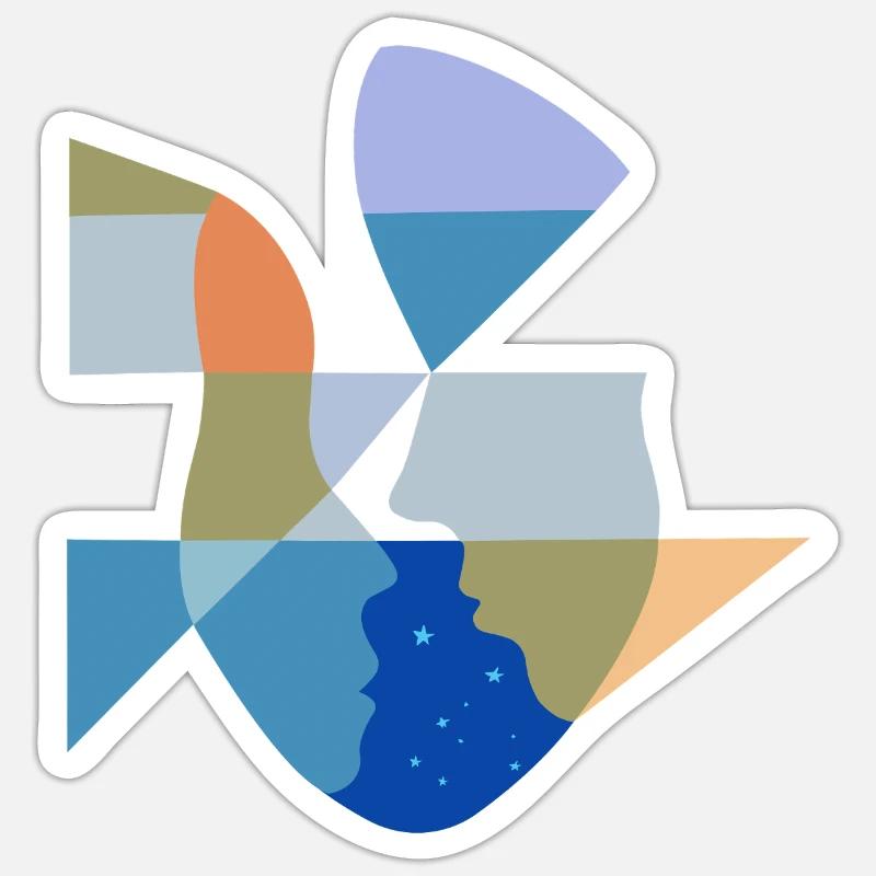 Sticker taille S (10 x 10 cm) - 